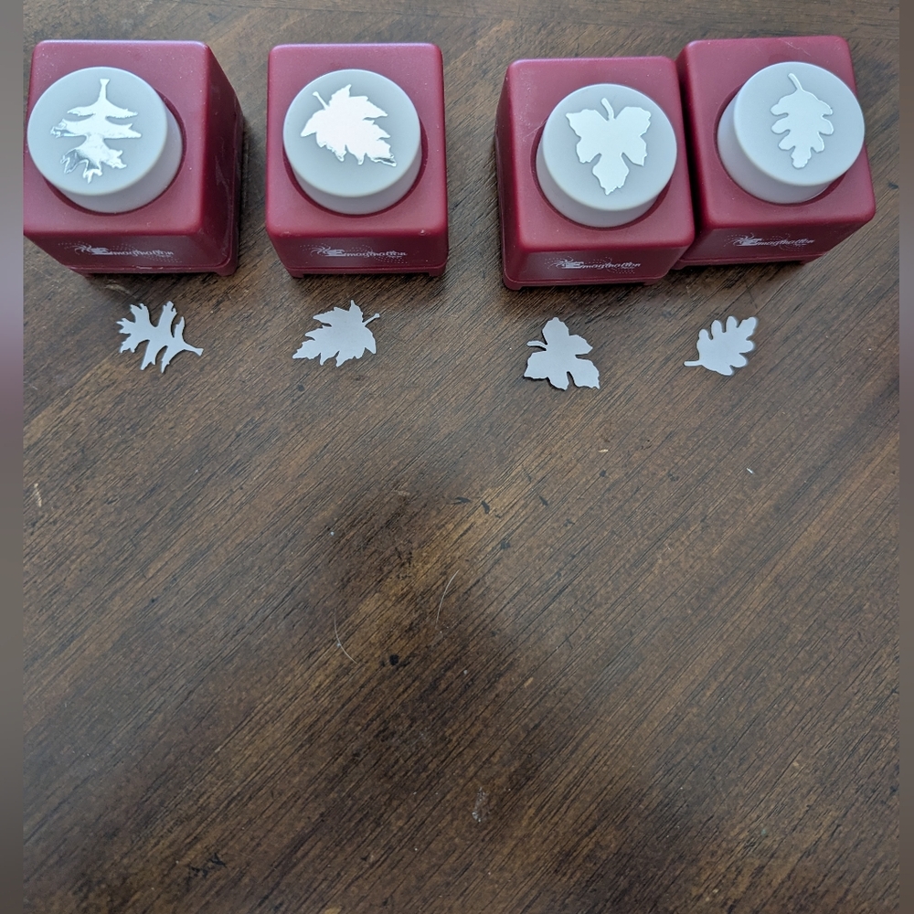 Emagination Crafts Leaf Paper Punch 4 set